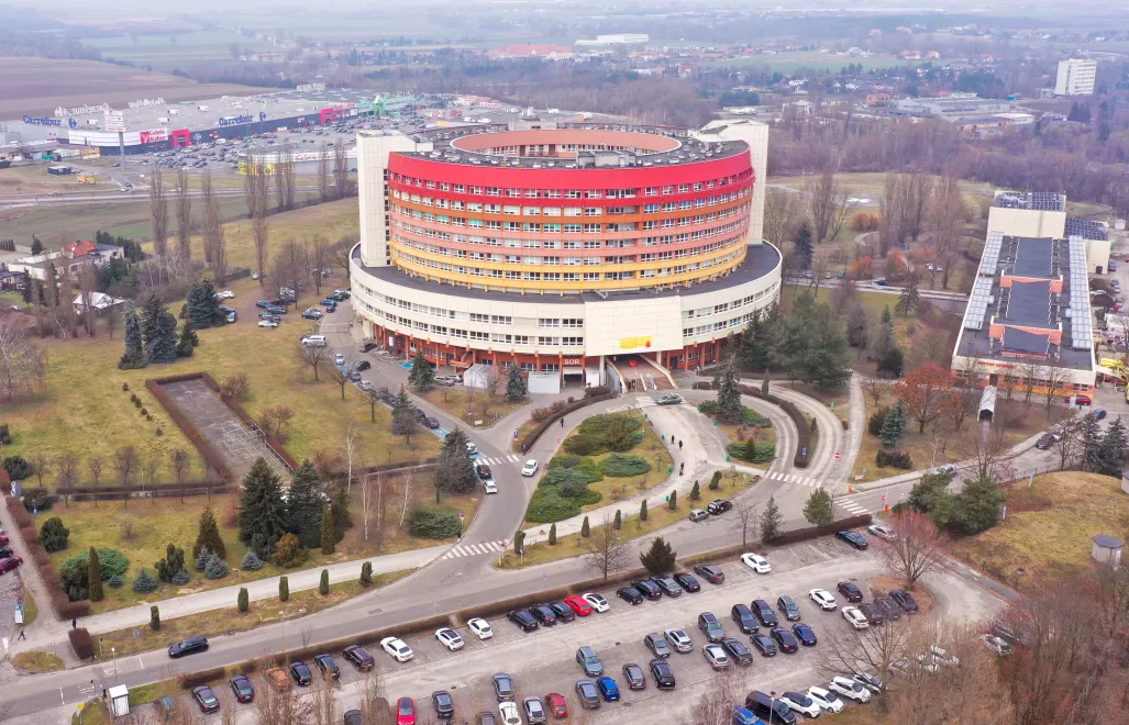 Budynek Wojewódzkiego Szpitala Zespolonego im. Ludwika Perzyny w Kaliszu Fot. PAP/Tomasz Wojtasik