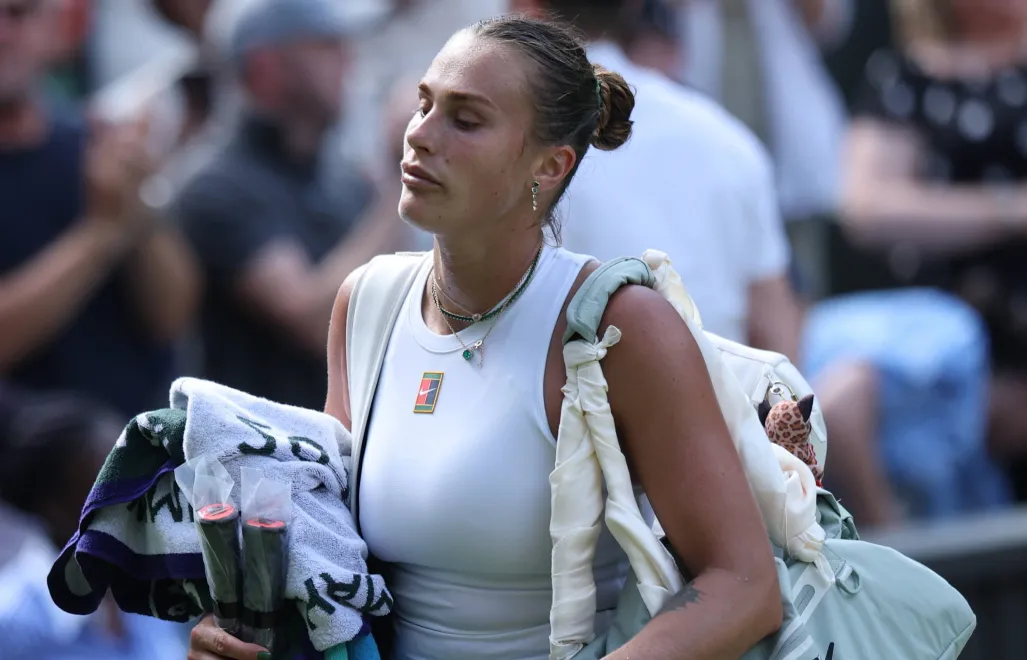 Aryna Sabalenka. Fot. PAP/EPA/NEIL HALL 