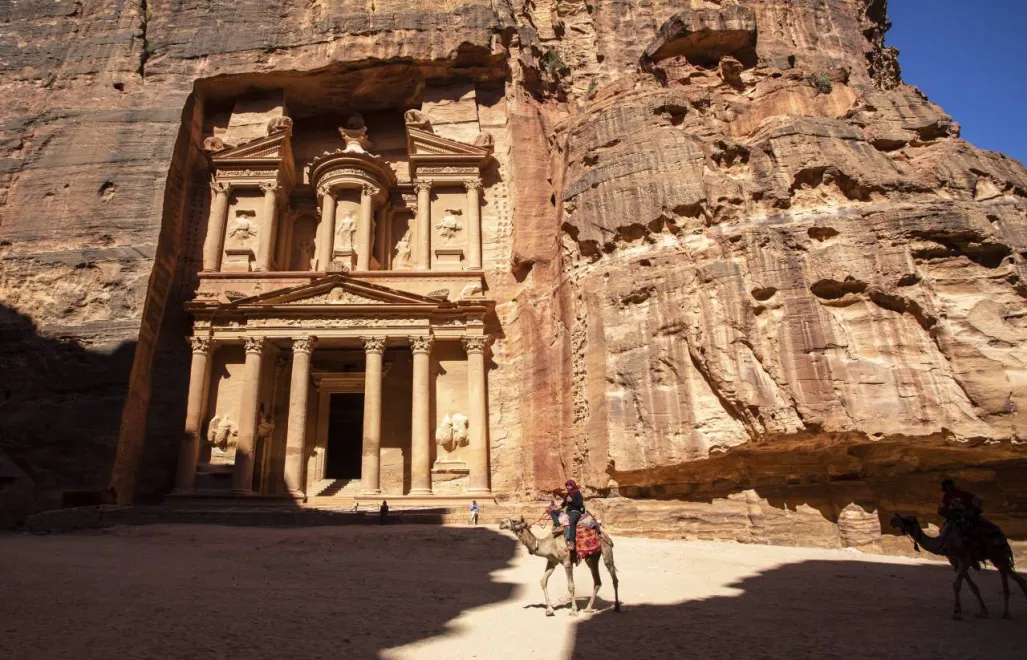 Petra w Jordanii, fot. PAP/EPA/ANDRE PAIN