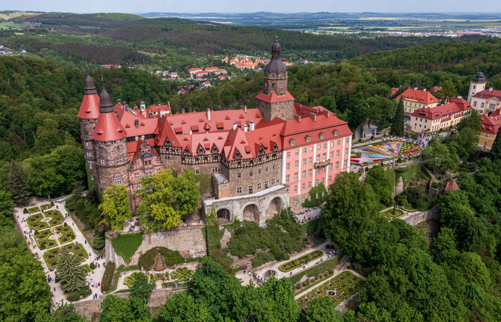 Zamek Książ. Fot. PAP/Maciej Kulczyński