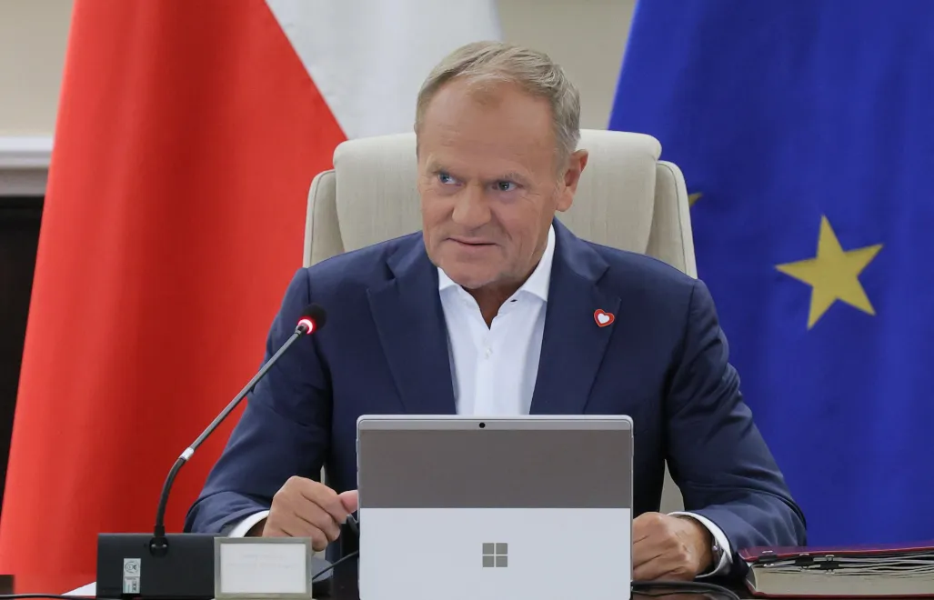 Premier Donald Tusk. Fot. PAP/Paweł Supernak