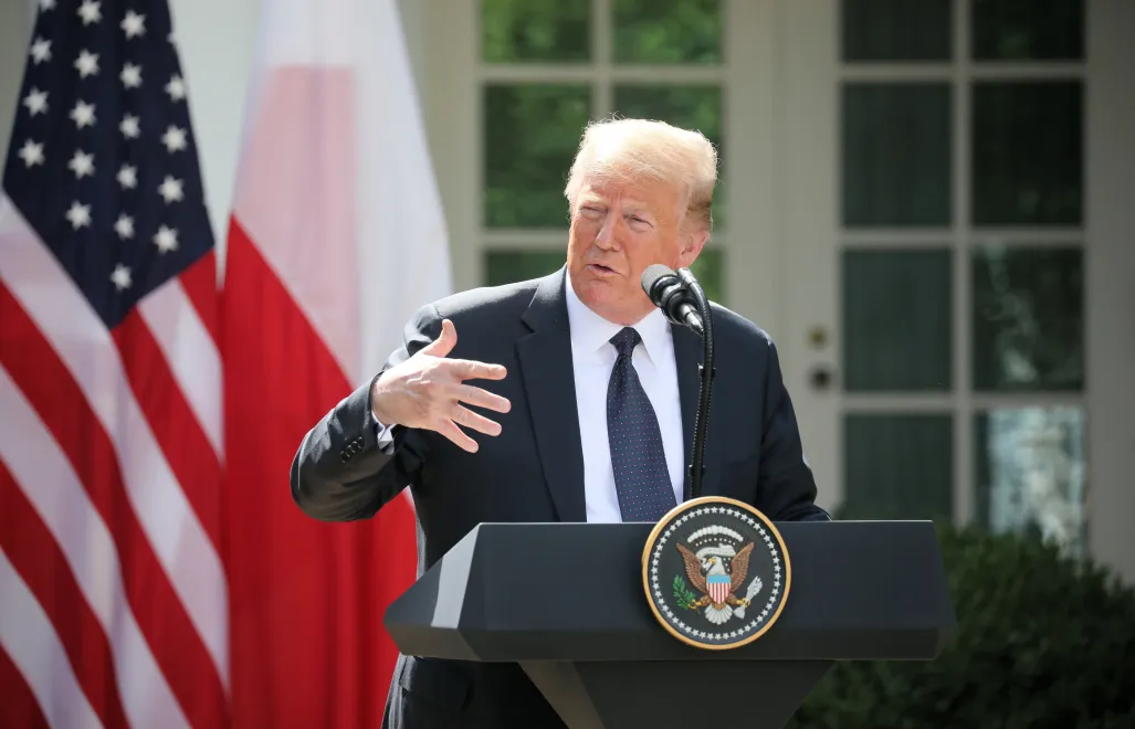 Donald Trump. Fot. PAP/Leszek Szymański