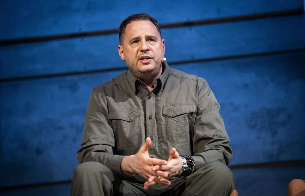 Szef biura prezydenta Ukrainy Andrij Jermak. Fot. PAP/EPA/IDA MARIE ODGAARD