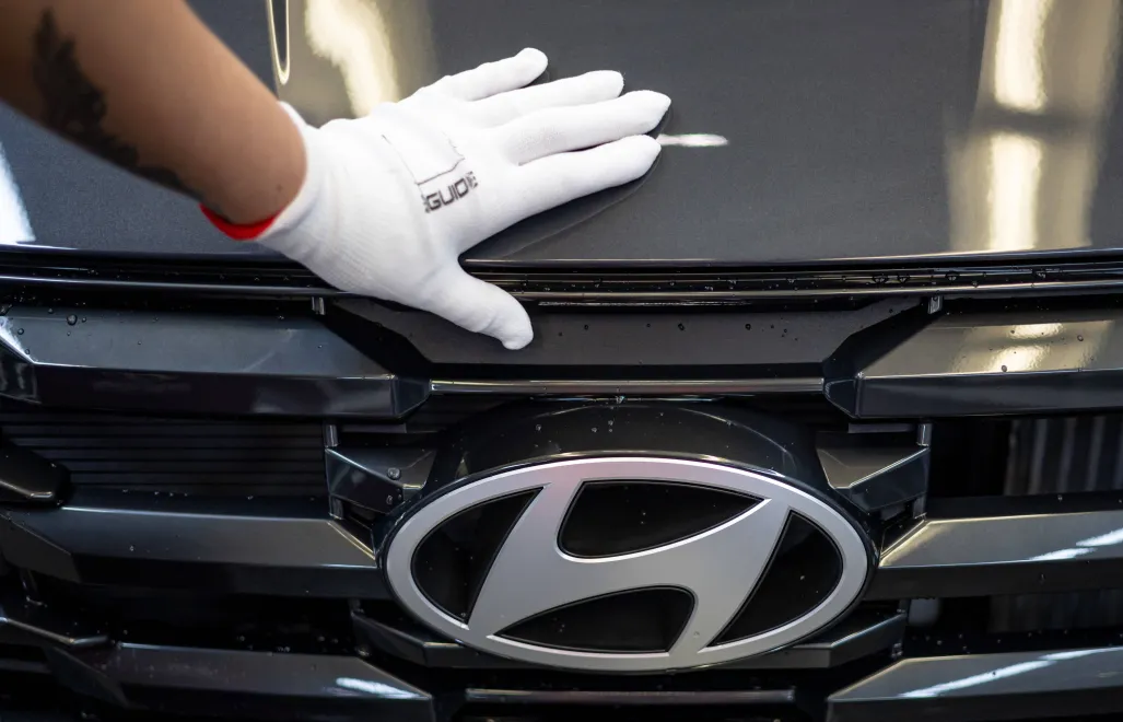 Fabryka Hyundai, zdjęcie ilustracyjne, fot. PAP/EPA/MARTIN DIVISEK