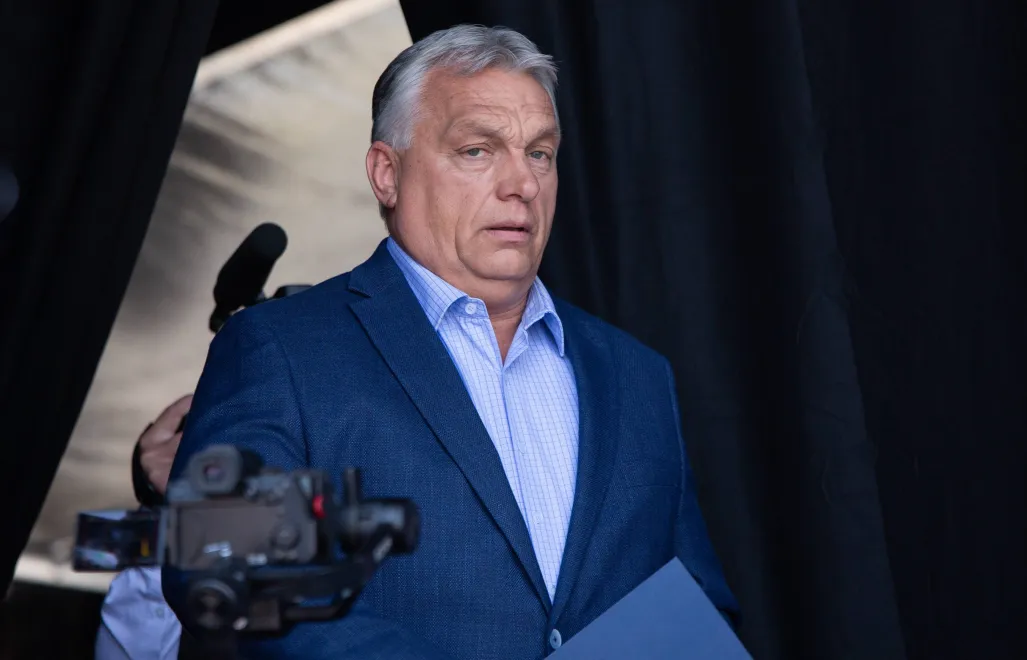 Viktor Orban Fot. PAP/EPA/SADAK SOUICI