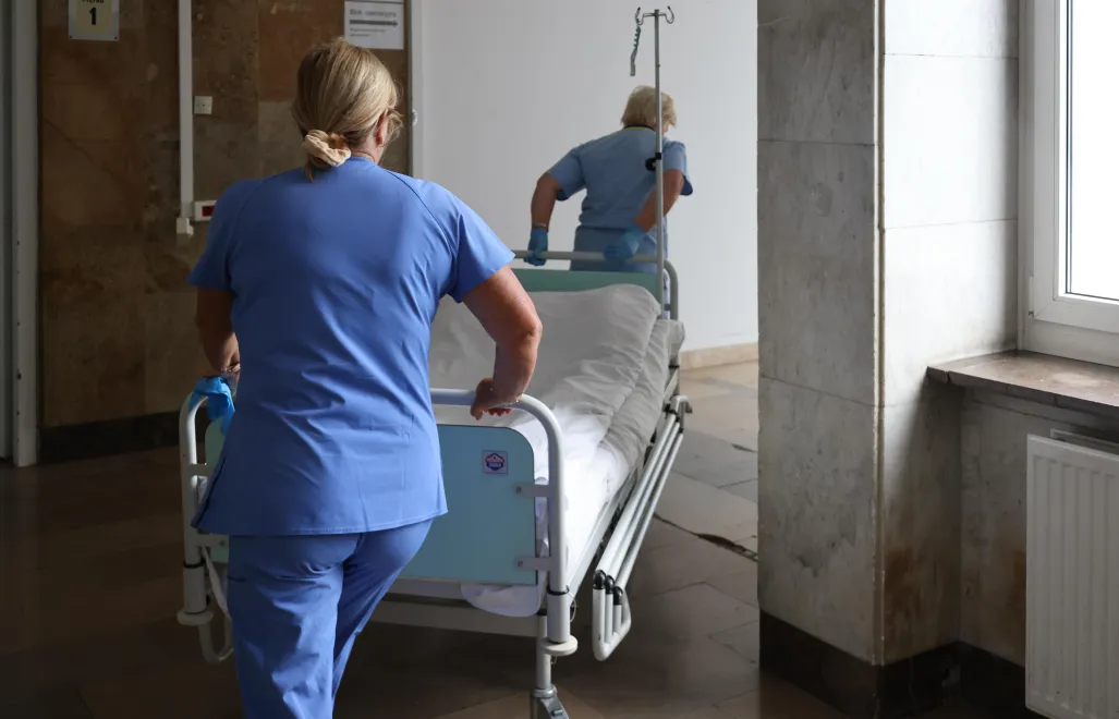 Szpital. Fot. PAP/Albert Zawada