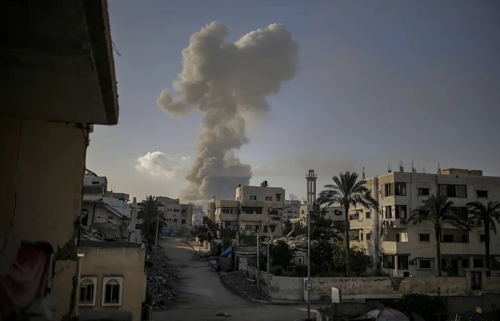 Strefa Gazy Fot. PAP/EPA/MOHAMMED SABER