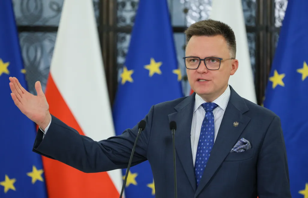 Szymon Hołownia Fot. PAP/Paweł Supernak