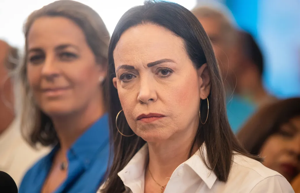 Maria Corina Machado. Fot. PAP/EPA/Ryaner Pena R. 