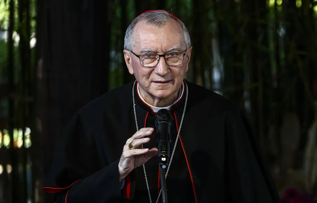 Watykański sekretarz stanu kardynał Pietro Parolin. Fot. PAP/EPA/ANGELO CARCONI