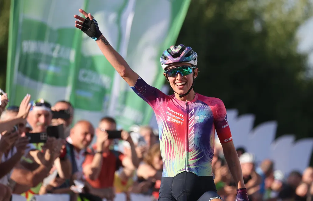 Katarzyna Niewiadoma. Fot. PAP/	Grzegorz Momot