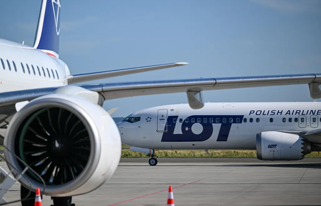 Polskie Linie Lotnicze LOT. Fot. PAP/Darek Delmanowicz