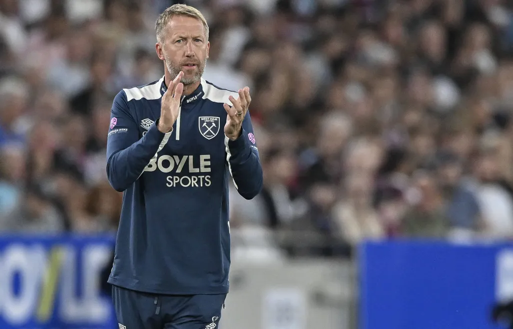 Graham Potter, fot. PAP/EPA/VINCE MIGNOTT