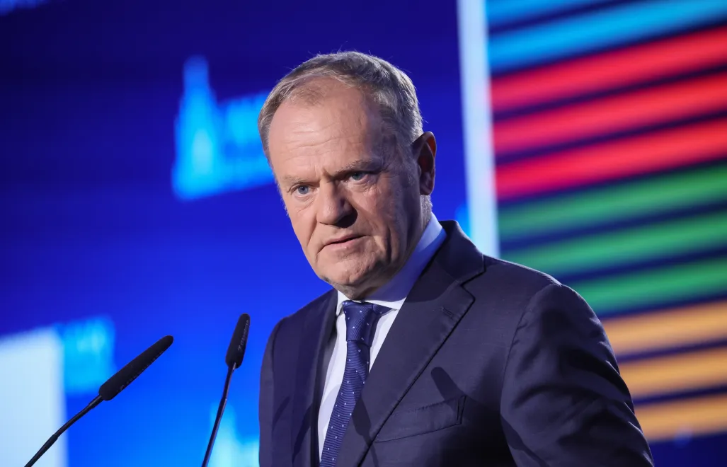 Premier Donald Tusk. Fot. PAP/Leszek Szymański