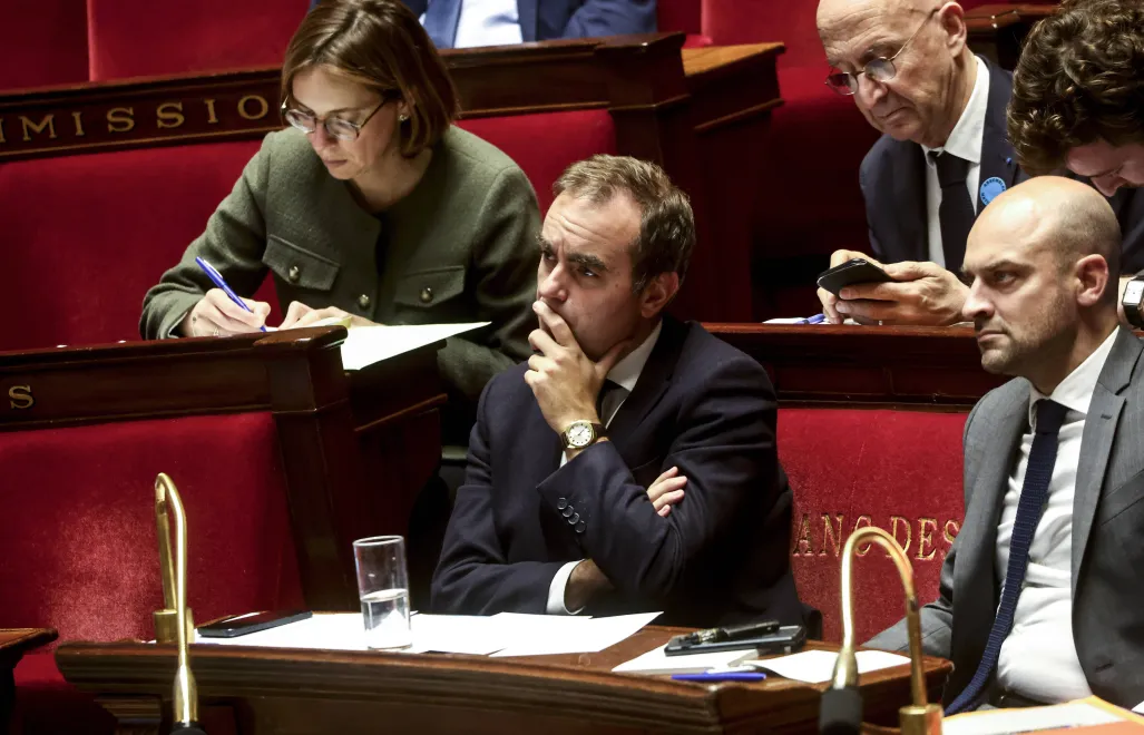 Premier Francji Sebastien Lecornu, fot. PAP/EPA/TERESA SUAREZ