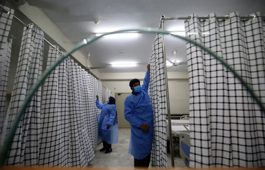 Szpital w Afryce. Zdj. ilustracyjne. Fot. PAP/EPA/ARSHAD ARBAB 