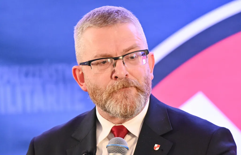 Grzegorz Braun. Fot. PAP/Andrzej Jackowski