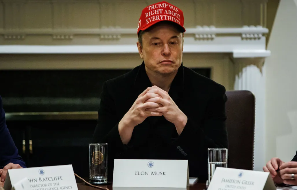 Elon Musk, fot. PAP/EPA/SIPA USA POOL/Samuel Corum/ POOL