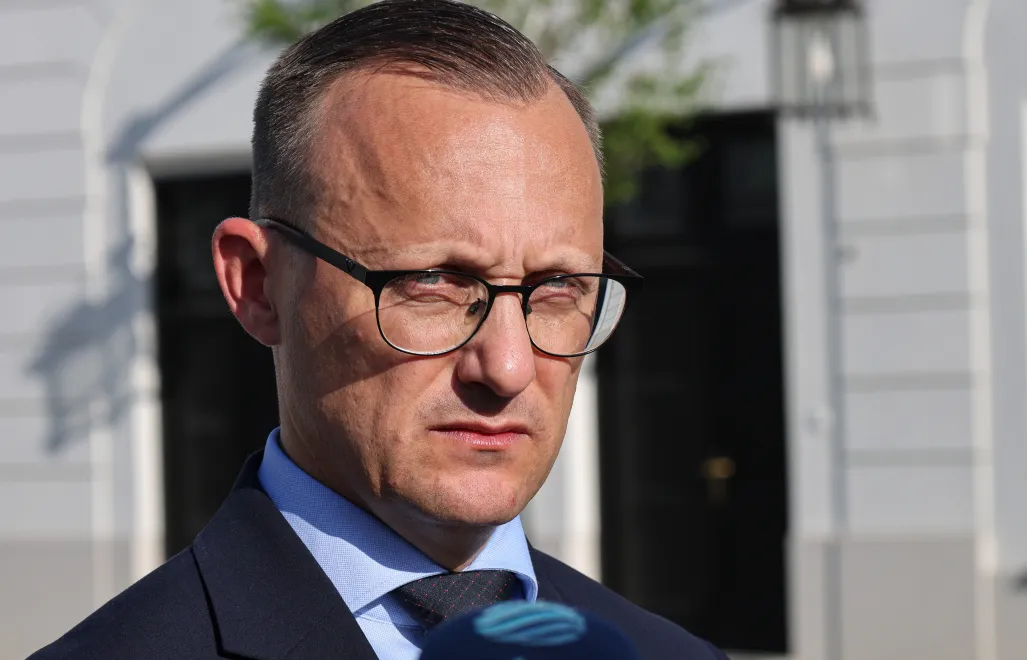 Rzecznik prezydenta Rafał Leśkiewicz. Fot. PAP/	Albert Zawada