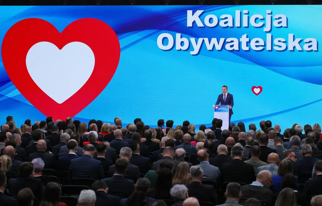 Konwencja Koalicji Obywatelskiej, fot. PAP/Paweł Supernak