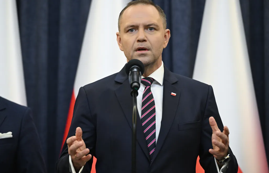 Polish President Karol Nawrocki. Fot. PAP/Radek Pietruszka