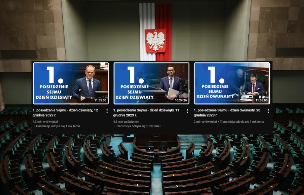 Zdjęcie ilustracyjne Fot. PAP/Albert Zawada/YouTube - Sejm RP