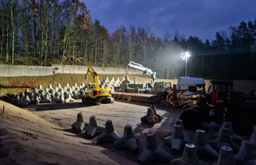 Sztab Generalny: trwa napełnianie składów materiałów w ramach Tarczy Wschód. Fot. X/Sztab Generalny WP