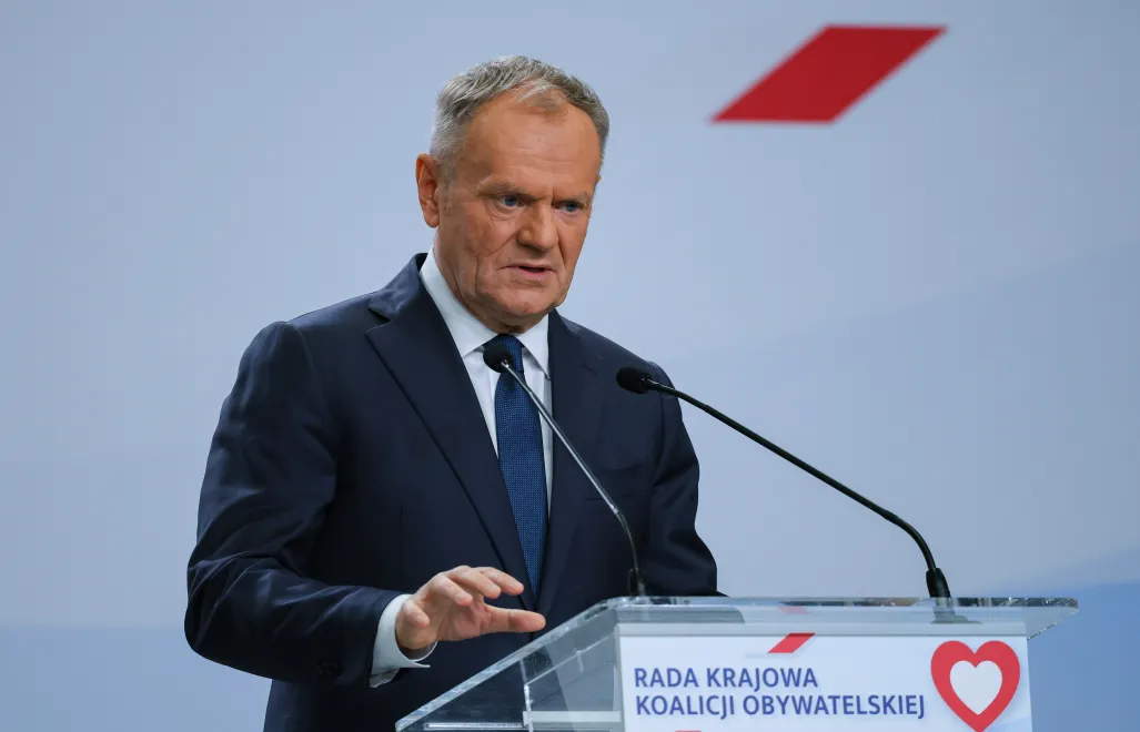 Donald Tusk Fot. PAP/Paweł Supernak