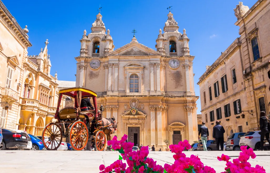 Mdina, Malta. Katedra św. Pawła Fot. Adobe Stock/cristianbalate