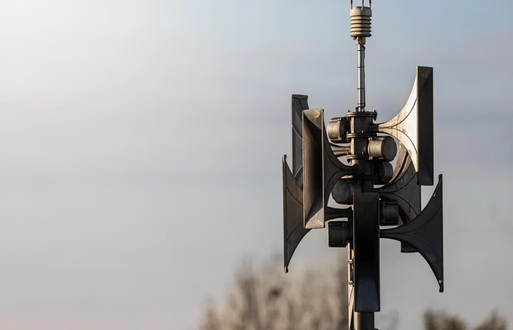 Syrena alarmowa. Fot. Adobe Stock/Artur