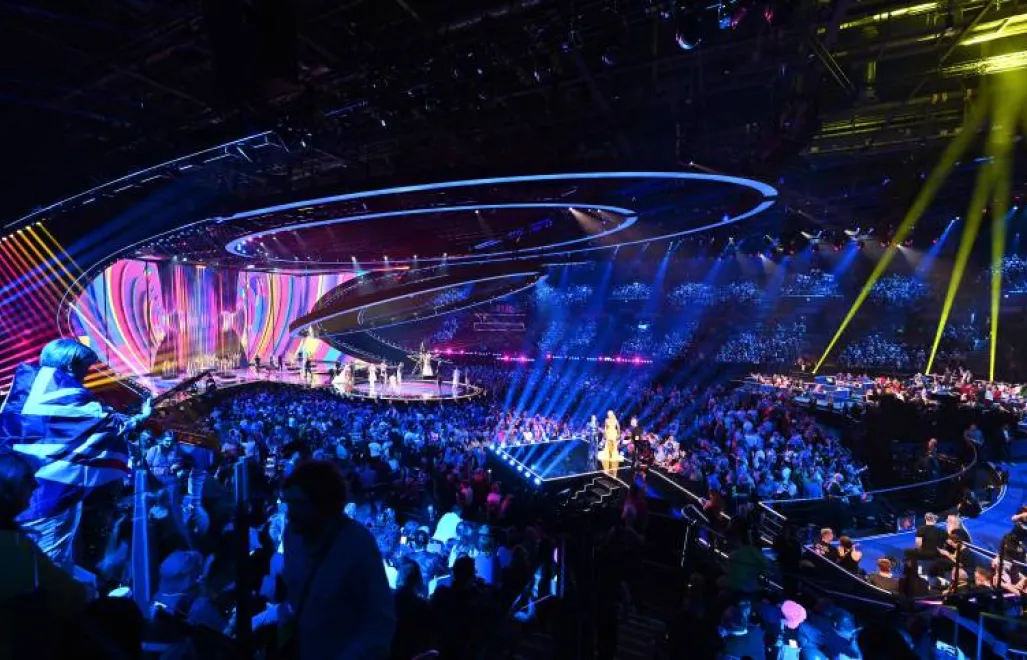 Eurowizja. Zdjęcie ilustracyjne, fot. PAP/EPA/Peter Kneffel