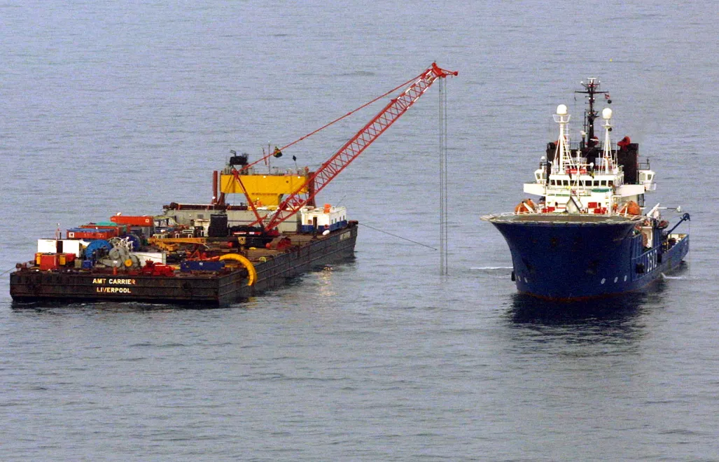 Російські кораблі в морі. Фотоілюстрація. Fot. PAP/EPA/Dmitry Lovetsky