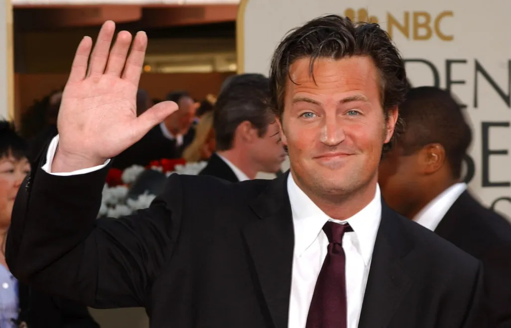 Matthew Perry. Fot. PAP/EPA PHOTO AFPI/LUCY NICHOLSON