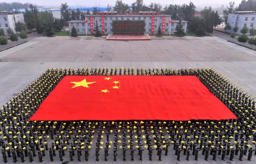 Chińska armia (zdjęcie ilustracyjne). Fot. EPA/ZHOU CHAO