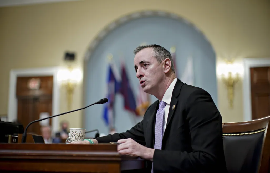 Конгресмен-республіканець Брайан Фіцпатрік. Fot. PAP/EPA/AL DRAGO / POOL