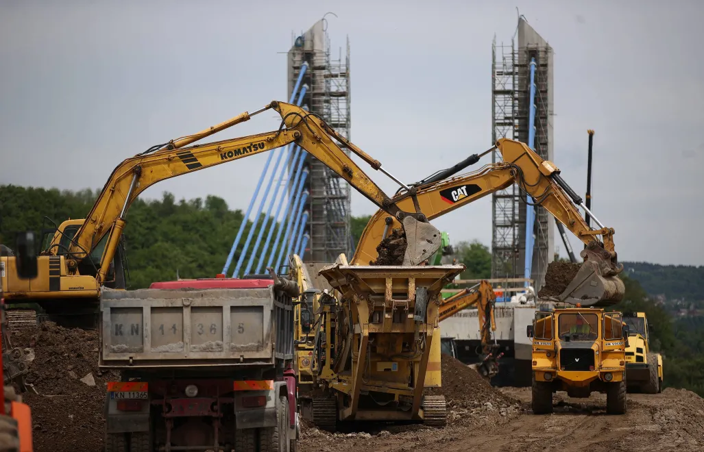 Budowa, zdjęcie ilustracyjne, fot. PAP/Łukasz Gągulski