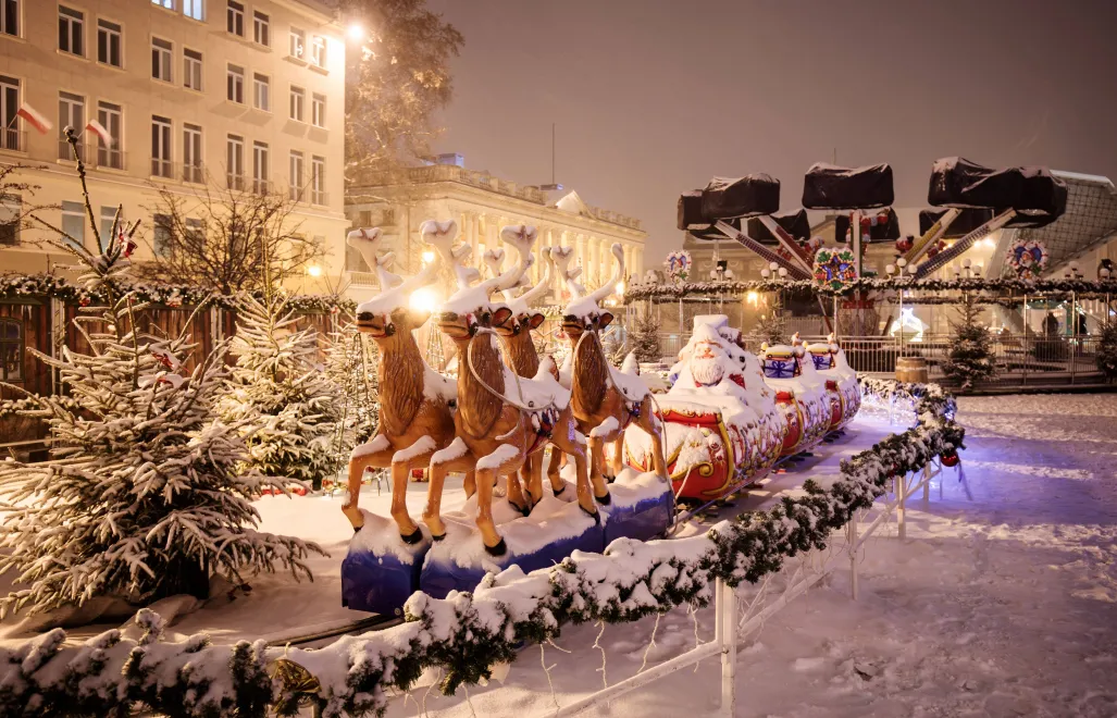 Bożonarodzeniowy jarmark w Poznaniu Fot. PAP/Marek Zakrzewski