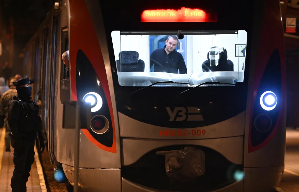 Потяг Перемишь-Київ, фотоілюстрація. Fot. PAP/Darek Delmanowicz