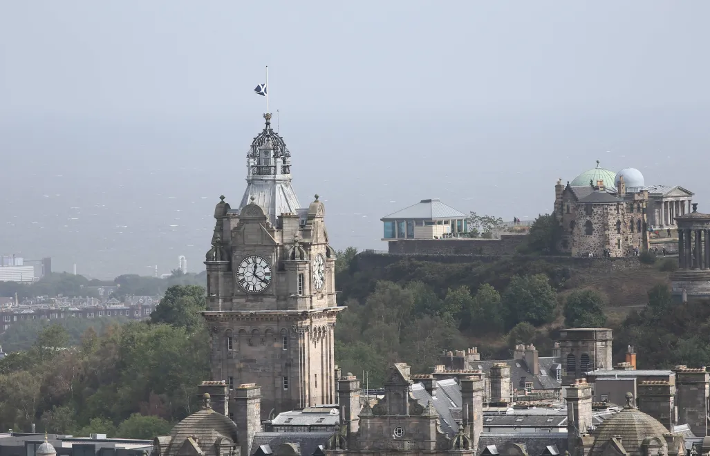 Widok na Edynburg, zdjęcie ilustracyjne, fot. PAP/EPA/ADAM VAUGHAN