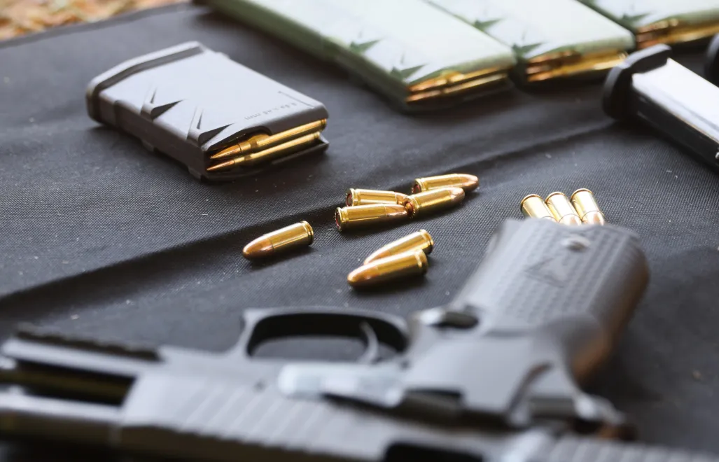 Broń. Fot. PAP/Leszek Szymański