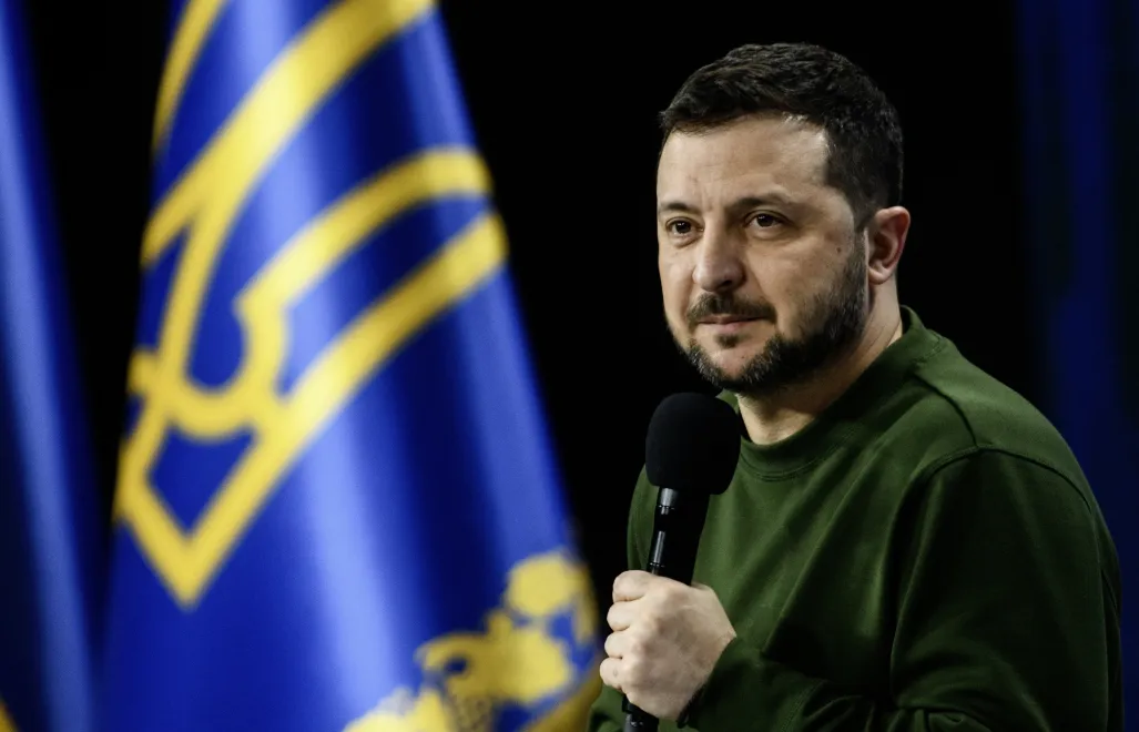 Президент Украины Владимир Зеленский. Fot. PAP/Vladyslav Musiienko