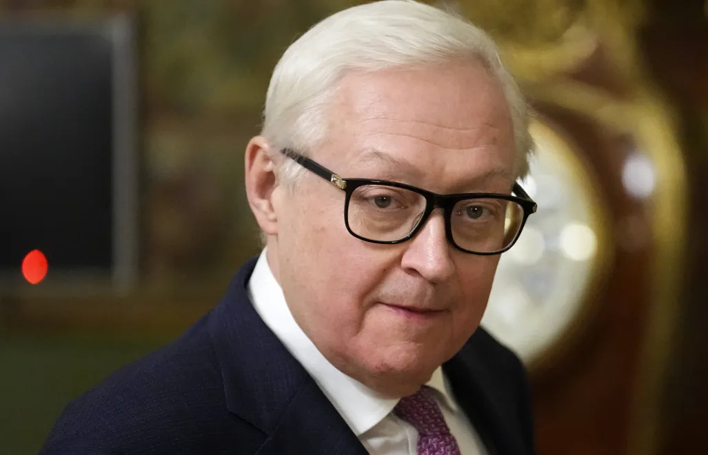 Siergiej Riabkow, wiceminister spraw zagranicznych Rosji Fot. PAP/EPA/ALEXANDER ZEMLIANICHENKO 