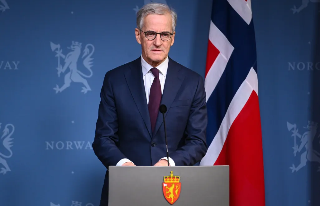 Прем'єр-міністр Норвегії Йонас Гар Стьоре. Fot. PAP/Piotr Nowak