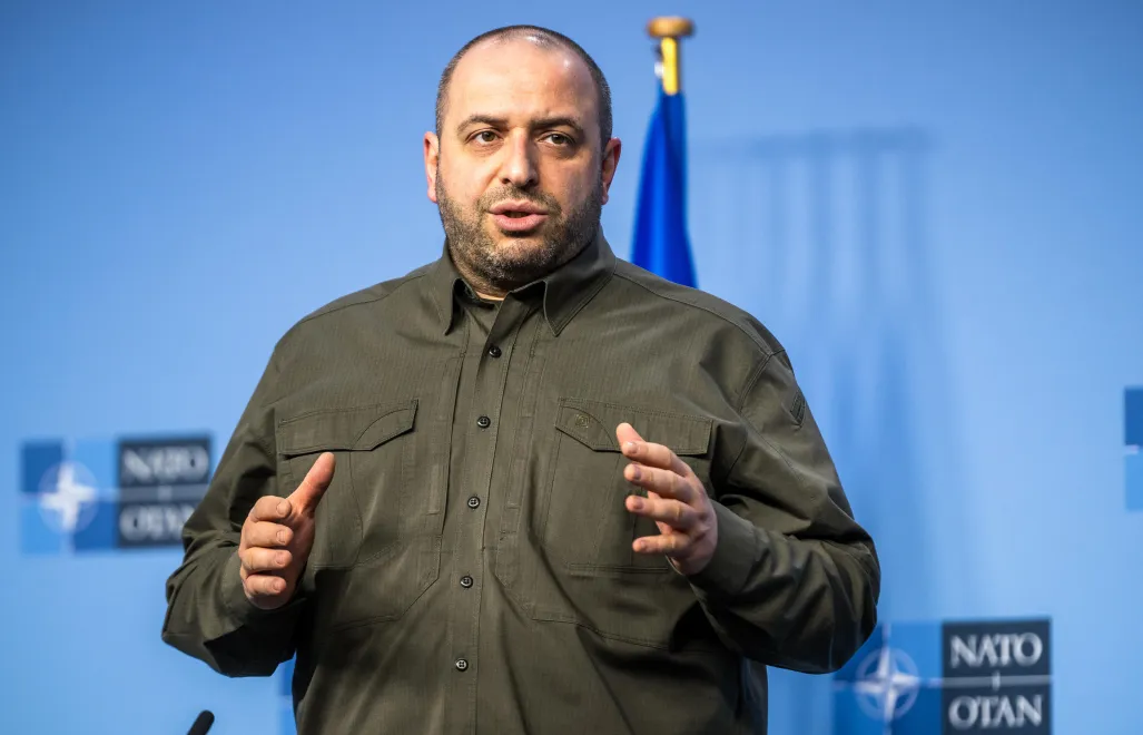 Sekretarz Rady Bezpieczeństwa Narodowego i Obrony Ukrainy Rustem Umierow. Fot. PAP/Wiktor Dąbkowski