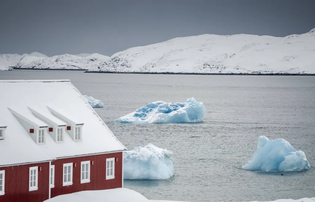 Nuuk - stolica Grenlandii Fot. PAP/EPA/RITZAU SCANPIX