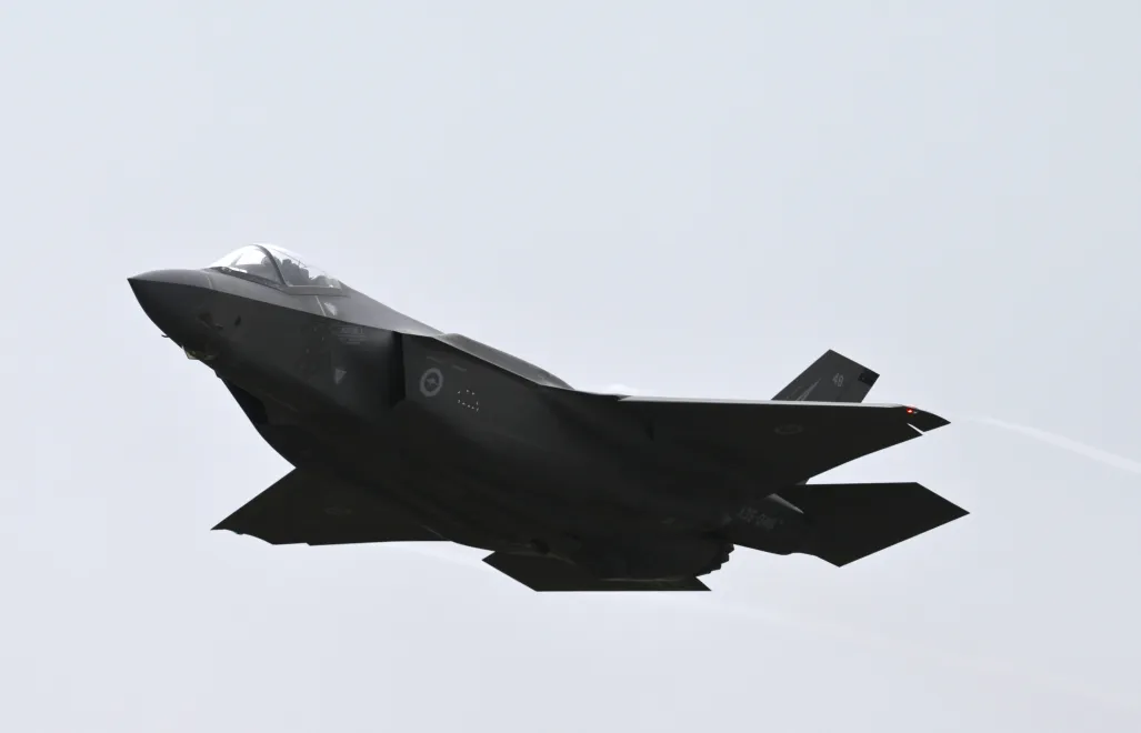 Myśliwiec F-35A - zdjęcie ilustracyjne Fot. PAP/EPA/JOEL CARRETT