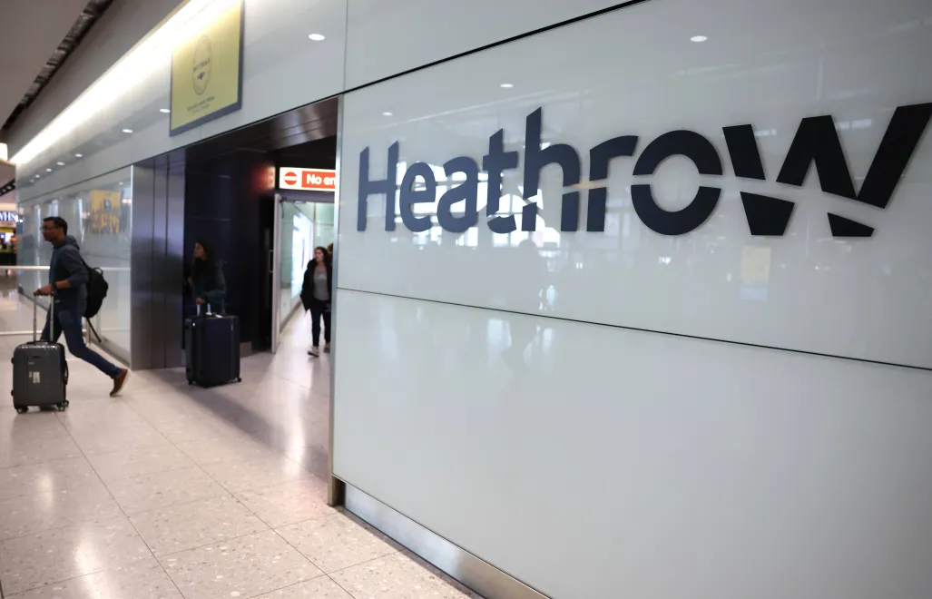 Lotnisko Heathrow. Fot. EPA/NEIL HALL