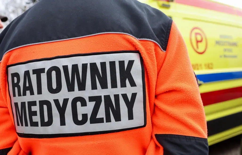 Ratownik medyczny Fot. PAP/Szymon Pulcyn
