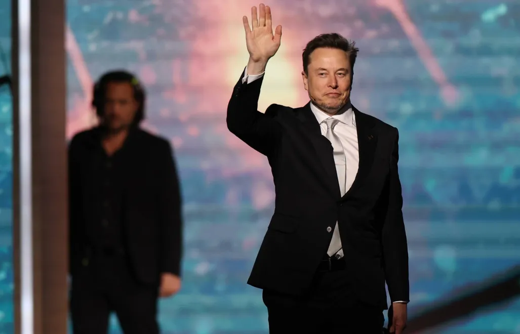 Elon Musk, fot. PAP/EPA/ALI HAIDER