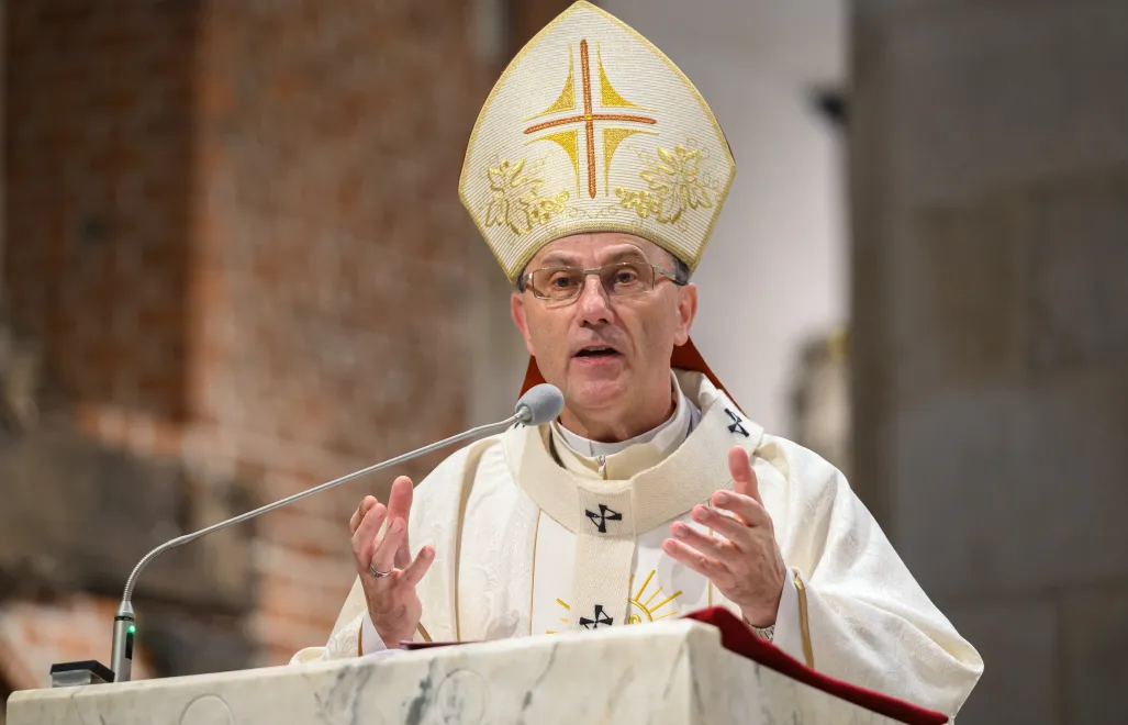 Prymas Polski abp Wojciech Polak. Fot. PAP/	Jakub Kaczmarczyk